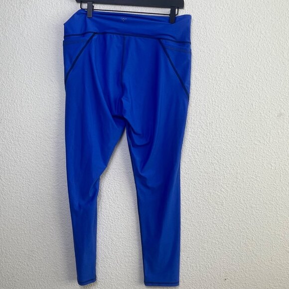 GSTQ Royal Blue High-Waisted Leggings – Size XL, NWT - Picture 8 of 10